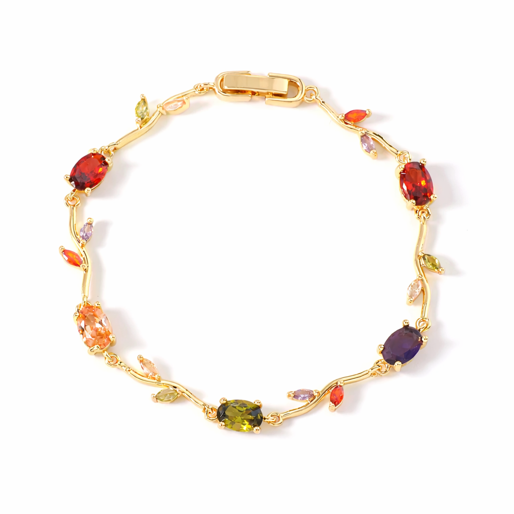 Tulip Gold Bracelets - 18k PVD Gold plated